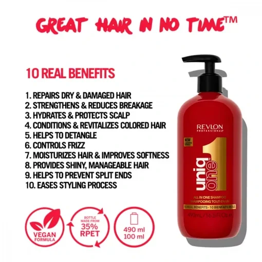Revlon Uniq One All In One Šampon 490 ml