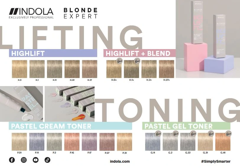 Indola Blonde Expert G.31 Pastel Gel Toner 60 ml