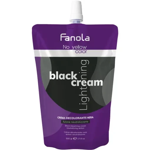 Fanola No Yellow Black cream 500 g melír