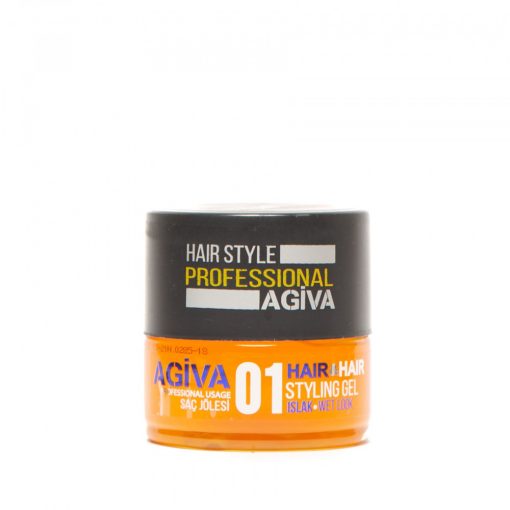 AGIVA Styling Aqua Wax Strong 01 Wet Look 155 ml (oranžový) 