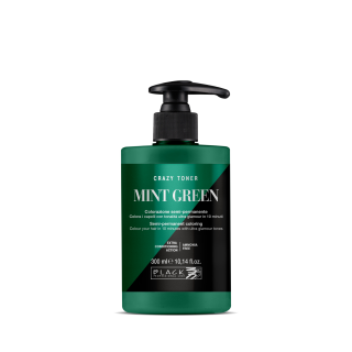 Black crazy toner Mint Green