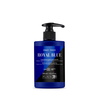 Black crazy toner Royal Blue