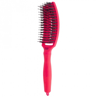 Olivia Garden Fingerbrush Neon Pink