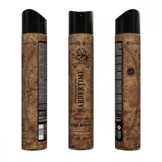 BARBERTIME Hair Spray Olive oil Hold 400 ml 