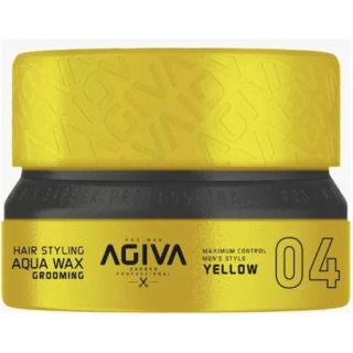 AGIVA Styling Aqua Wax Grooming 04 Extra Strong 155 ml ( žltý ) 