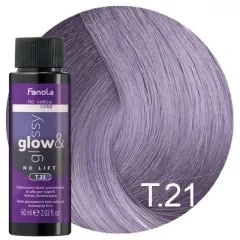 Fanola T.21 No Yellow Glow and Glossy toner 60ml