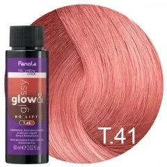 Fanola T.41 No Yellow Glow and Glossy toner 60ml