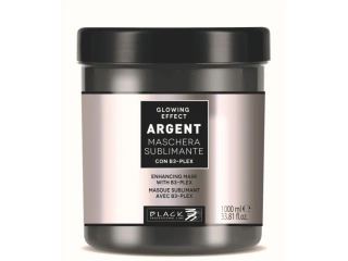 Black ARGENT Rekonstrukčná laminačná maska pre oslabené vlasy Glowin Effect 1000 ml