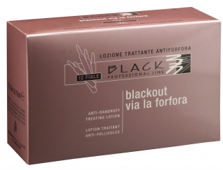 Black Anti-Dandruff Lotion 10ml - vlasové ampule