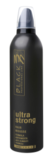 Black Ultra Strong Mousse 400ml - penové tužidlo na vlasy