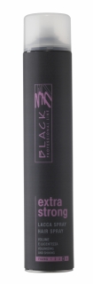Black Hair Spray Extra Strong 750ml - lak na vlasy
