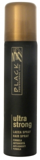 Black Ultra Strong Hair Spray 750ml - lak na vlasy