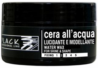Black Water Wax For Shine & Shape 100 ml - vosk pre mokrý vzhľad vlasov